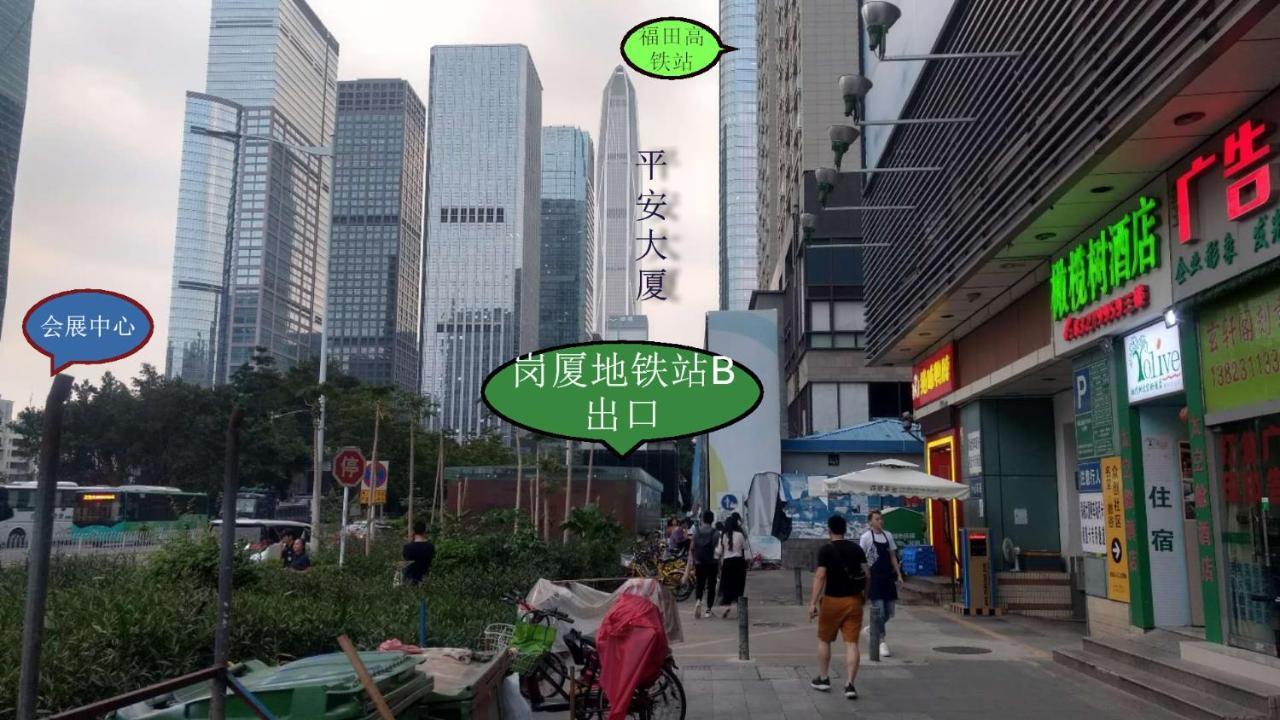 The Olive Tree Capsule Hostel Shenzhen Dış mekan fotoğraf