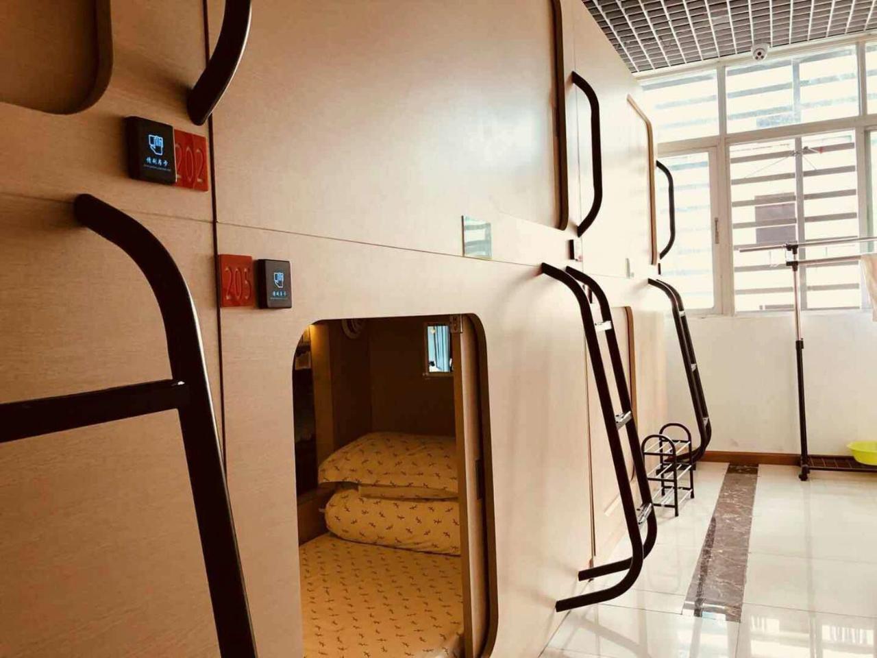 The Olive Tree Capsule Hostel Shenzhen Dış mekan fotoğraf